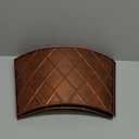 Lanpn Metal Christmas Tree Collar 24 inch, Christmas Tree Ring Collar for Small Mini Pencil Xmas Stand Cover Real Artificial Trees Indoor Outdoor Decoration (Bronze, Diamond)