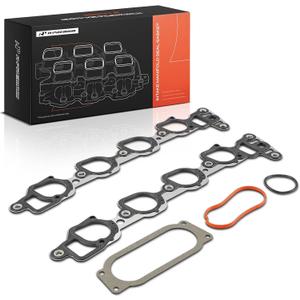 A-Premium Lower and Upper Engine Intake Manifold Gasket Set (SOHC V8 5.4L) | Compatible with Ford F-150 00-03, Expedition 00-04, Excursion 00-05, F-250 F-350 Super Duty 00-04, E-450 E-350 Super Duty