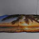 Windshield Sun Shade Umbrella - Foldable Car Sun Shade Windshield for Front Window, Sun Visor for Car Keeps Your Vehicle Cool, for Most Sedans SUV and Trucks(55.2 x 31.5 in) (Coconut Tree - Sunset)