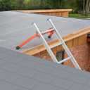 Mr Ironstone Extension Ladder Stabilizer for Roof Gutter&Wall, Sturdy Ladder Standoff Stabilizer with Non-Slip Rubber, Ladder Accessories Ladder Stand Off with U Bolt, Weight Capacity Up to 500LBS