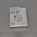 Universal Travel Adapter, International Travel Plug Adapter with 2 USB-C  2 USB-A Ports, with Extra 2 Prong AC Outlet All in One Portable Socket, for USA, UK, EU, AU  224+ Countries (Black)