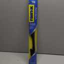 Rain-X 16'' Vision Wiper Blade, Standard Beam, All Weather Performance Curved Smooth Wipe