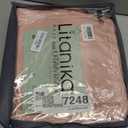 Litanika Pink Comforter Set Full Size for Girls, 3 Pieces Blush Women Plain Bedding Comforter Set, All Season Bed Set (79x90In Comforter & 2 Pillowcases)