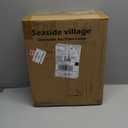 Dimmable Floor Lamp, Arc Floor Lamp with Dimmer, Black Standing Lamp with Adjustable Hanging Shade, Over Couch Tall Reading Light, Modern Pole Lamp for Living Room Bedroom, 9W LED Bulb Included