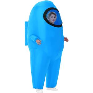 Inflatable Costume for Kids,Halloween Costumes Funny Blow Up Space Suit Costumes,Cosplay Game Fans