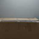 Drive Medical 13067 Non Tilt Top Overbed Table with Wheels and Secure Height Adjustment,Tray Table for Hospital or Home Use, Bedside Rolling Overbed Table, Silver Vein