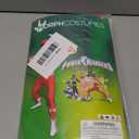 Morphsuits Red Power Ranger Costume Adult Men, Power Ranger Costume Adult, Funny Costumes for Adults (X-Large)