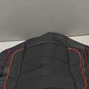 Skechers Car Seat Cover, Memory Foam Luxury Faux Leather Front Bottom Seat Cushion Cover, Universal Anti-Slip and Wrap Around The Bottom with Storage Bags, Suitable for Most Vehicles-1 Piece, Red