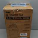EWK Patented 10.5L Pneumatic/Manual Oil Extractor for Oil Change Pump for Automotive Fluids Vacuum Evacuation