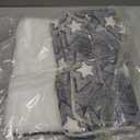 VitalCozy 2 Pack Self Warming Cat Mat Self Heating Pad Bed Reversible Machine Washable Reflects Body Heat Warm Thermal Pet Pad Crate Blanket for Feral and Indoor Cat(Double Star,21" X 14") (Grey)