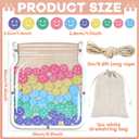 12" Large Wooden Reward Jars for Kids 100Pcs Smile Face Classroom Jar Reward Hanging Potty Training Chart Classroom Management Tools Incentive Behavior Chart for School Student Teacher Home Supplies