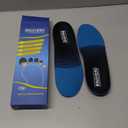 Plantar Fasciitis Relief - Arch Support Insoles for Men Women, Shoe Inserts for Flat Feet, Orthotic Shoe Insoles All-Day Energy and Comfort with Every Step (Mens 11-11 1/2 | Womens 13-13 1/2) (Blue)