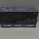 2026 Upgrade 4V Cordless Cutting Tool, Cardboard Cutter with 2 Titanium Blades, 2000mAh Battery, Electric Chop Saw for Fabric, Cardboard, Leather, Carpet - Glacier Blue