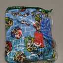 Super Mario 4 Piece Pajama Set - Boys PJs Tight Fit Short Sleeve, Shorts & Pants - Kids Sleepwear Set - Official License (Blue, Size 8Y)