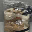 Porch Shield Patio Stackable Chair Covers - Waterproof Outdoor Stack of Chair Cover 2 Pack - 27W x 33D x 46H inch, Light Tan & Khaki