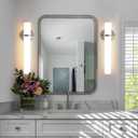 AIJIASI Brushed Nickel Bathroom Sconces Wall Lighting 18W LED Dimmable Vanity Light Fixture, 3000K Modern Wall Light Fixtures Indoor Wall Lamps for Bedroom Living Room Mirror Hallway Porch 18 inch