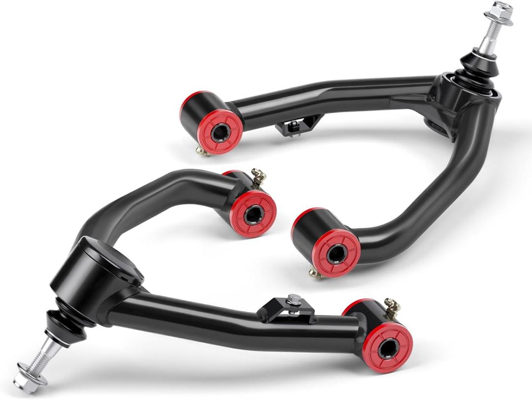 2-4" Lift Upper Control Arms for 0718 Chevy Silverado 1500/GMC Sierra 1500 6 Lug, Chassis & Suspension Control Arm Kit with Ball Joints Fits Tahoe/Yukon/Suburban 1500, Replaces OE Stamped Steel Arms