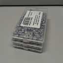 20Pieces 1/2"-13 Inch Nylon Lock Nuts,SpzcdZa 304(A2-70) Stainless Steel LockNuts for Industrial and Construction Fasteners;Standard Metric Thread Nylock Nuts