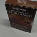 Leather Repair Kit - Restores Faux,Vinyl,Artificial and Real Leather,Sofa,Jacket,Car Seats and Purse.Professional Results,Repairs Burn Holes,Scratches,Tears (Brown)