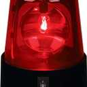 3inch Rotating Red Flashing Beacon Party Lamp DJ Strobe Light Disco Ball Light, 360 Degree Flashing Flare Safety Warning Lights Emergency LED Police Car Siren Strobe Lights 