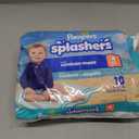 Pampers Swim Diapers - Splashers - Size 4, 18 Count, Gap-Free Disposable Baby Swimming Pants