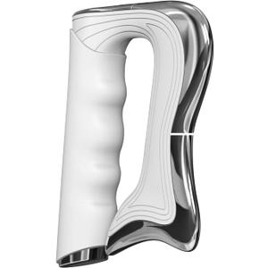 Electric Fascia Knife, Muscle Pain Relief Massager Tool, Muscle Scraper Set, Relaxation Fascia Tissue Massage for Portable, 3 Levels of Regulation, Ideal Gifts for All Occasions (White)