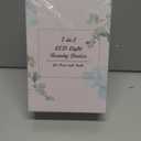 Dopsikn 7 Color Galvanic Machines  Red Light Therapy for Face and Neck, Face Massager Tool for Wrinkles, Double Chin, Vibrating Facial Massager with Thermals, White