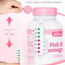 2 x Pill Reminder for Easy Tracking Without Refills, Reusable Pill Tracker for Vairous Bottles, Arthritis-Friendly & Anti-Slide Medication Tracker, Compact Medicine Reminder for Pet Meds, White, 2-Pack