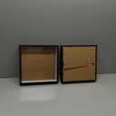 Geetery 10 Pack Shadow Box Frame 10 x 10 Inch Wood Frame Memory Display Case Bulk Shadow Boxes for Photo Flowers Memorabilia Wedding Bouquets Graduation Gift Pins Tickets Wall Awards Shell Decor