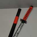 Black And Red Toy Katana Cosplay Polypropylene