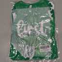 Baby Girl Romper Outfit Newborn Ruffle Button One-Piece Jumpsuit Playsuit With Headband (Green)