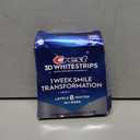 Crest 3D Whitestrips, 1 Week Smile Transformation, Whitestrips 3D White, Teeth Whitening Strip Kit, 14 Treatments (Each with 1 Upper/1 Lower), 28 Strips