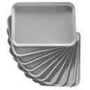 20Pcs Autoclavable Dental Procedure Tray Lockable Set up Flat Trays Size B (Ritter),Plastic Instrument B-Lok Flat Trays, 13.25 x 9.75X 0.875 Inches (20, Loyal Gray)