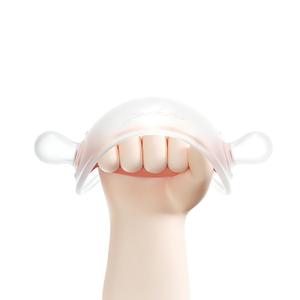 Garkoko Baby Teething Toys for Teething Relief, Silicone No-Drop Baby Teether Toys for 3-6 Months, BPA-Free Infant Chew Toy