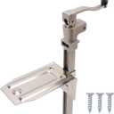 Desktop Mounted Steel Can Opener Heavy Duty Screw in Base Iron Kitchen Tool for Canteen, Hotel, Restaurant,Bar