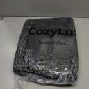 Twin XL Pillow Case and Sham Black