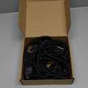 8 Pcs 48" Adjustable Bungee Cords with Hooks, Heavy Duty UV Resistant Shock Straps with Carabiner Clips