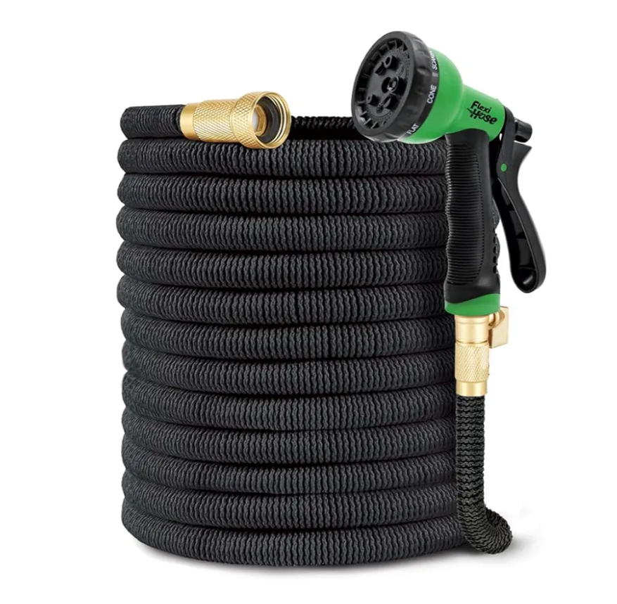 Garden Hose 100ft Kink-Free for Outdoor Water Hose Upgraded Leakproof Lightweight No-Kink 100ft Garden Hose