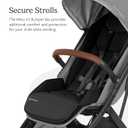 UPPAbaby Bumper Bar for Minu V3 Stroller - Quick Attachment - Folds with Stroller - Saddle