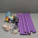 Puppy Play Gym for Small Dogs with 8 Hanging Toys, Jungle Playground with Interactive Funny Enrichment Toys to Keep Them Busy