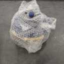 Juvale Cast Iron Teapot with Infuser - Blue, 27 oz (800 mL) - Stovetop Tea Kettle for Loose Leaf Tea - Includes Stainless Steel Infuser & Trivet