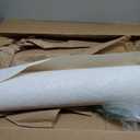 Norwall NW48905 Oliver Series Vinyl Textured and Paintable Design Large Wallpaper Roll, 21" W x 33' L, White