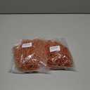 2 x EOBOH 24PCS Bead Necklace, Orange Bead Necklaces Party Favors, 33" Mardi Gras Necklaces, Festival Parade Throw Accessories for Mardi Gras Halloween Wedding Celebrations Decorations