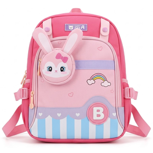 Bunny Backpack for Girls Kawaii Kids Backpack Girls Backpack Pink