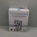 CASABREWS CM5418 Espresso Machine 20 Bar, Compact Espresso Maker with Steam Milk Frother, Stainless Steel Coffee Machine with 34oz Removable Water Tank for Cappuccino, Gift for Women or Men, Silver