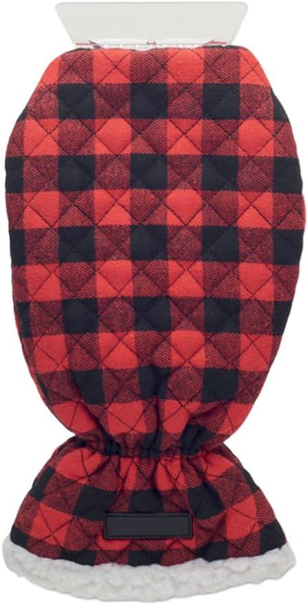 MidOcean Icehand Quilted Ice Scraper Glove (Red, One Size)