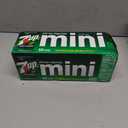 7UP Zero Sugar Lime Lemon Soda, 7.5 Fl Oz Mini Cans, 10 Pack, Best By 11/01/2026