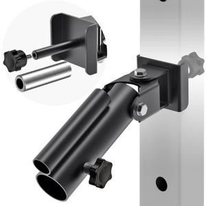 SELEWARE Power Cage Landmine Attachment, T Bar Row Landmine Attachment and Belt Squat Lever Arm for 2" x 2" or 3" x 3" Power Rack, V Bar Row Landmine Handle,  Fits 1"/2" Barbells & Weight Plates
