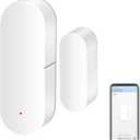 WiFi Door Sensor: Smart Door Open/Closed Detectors, Wireless Window Sensor with App Notification Alert, Contact Sensor for Home Security, Compatible with Alexa Google Assistant (1pack)