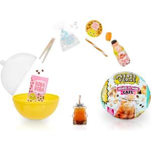 MGA's Miniverse Make It Mini Cafe Series 4, Mini Collectibles - Blind Pack, DIY, Resin Play, Replica Food, NOT Edible, Collectors, 8+